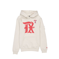 Texas Rangers City Connect White Hoodie