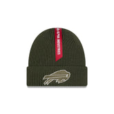Alpha Industries x Buffalo Bills Olive Green Cuff Knit Hat