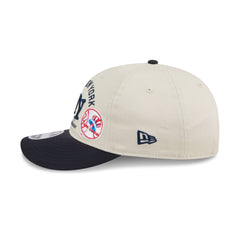 New York Yankees Scattered Patches Retro Crown 9FIFTY Snapback Hat