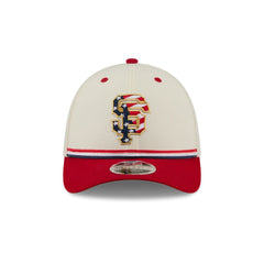 San Francisco Giants Independence Day 2026 39THIRTY M-Crown Stretch Fit Hat