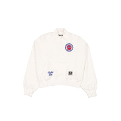 Buffalo Bills Women's Chrome White Quarter Zip