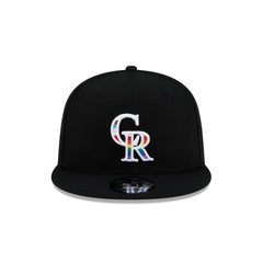 Colorado Rockies Pride 9FIFTY Snapback Hat