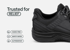 Slate Hands-Free Work Shoes - Black