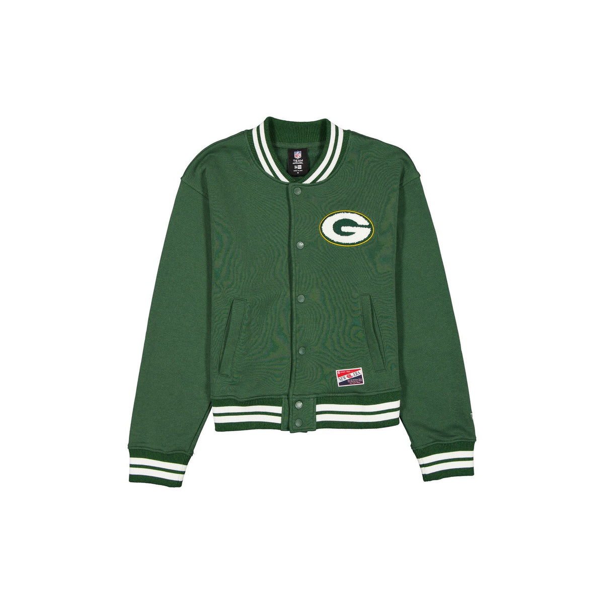 Green Bay Packers Throwback Women's Snap Front Jacket