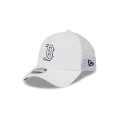 Boston Red Sox 2026 Batting Practice White 9FORTY APEX Trucker Hat