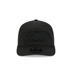 San Francisco Giants All Black Scripted 19TWENTY Adjustable Hat