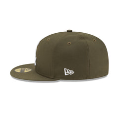 Chicago White Sox Basic Olive Green 59FIFTY Fitted Hat