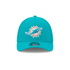 Miami Dolphins Poly 39THIRTY M-Crown A-Frame Stretch Fit Hat