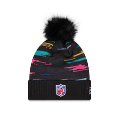 Las Vegas Raiders 2026 Crucial Catch Women's Pom Knit Hat