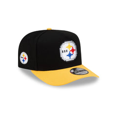 Pittsburgh Steelers Pixel 9FIFTY A-Frame Snapback Hat